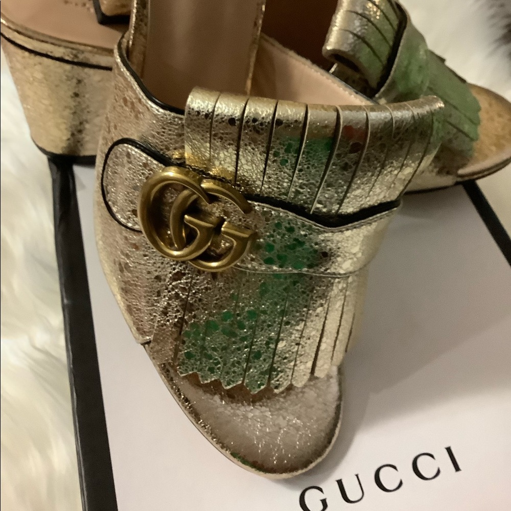 Gucci GG gold, size 9